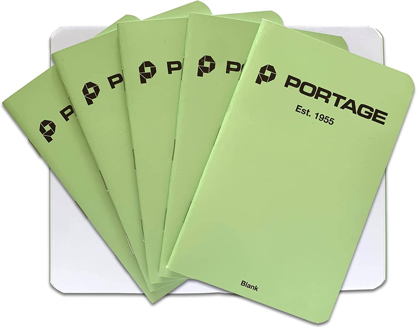 Portage Notebooks - Notepad for Field Notes | 3.5" x 5.5" | 64 Pages (6 Pack)