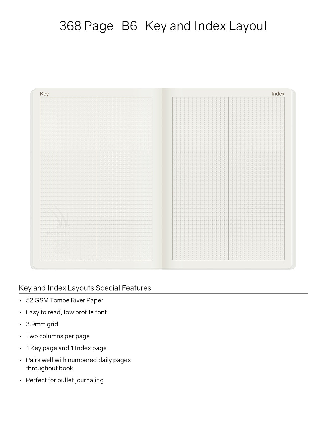 WONDERLAND 222 - B6 Notebook (368 page)