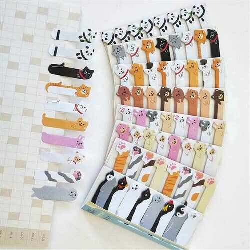 Animal Sticky Notes Planner Accessories
